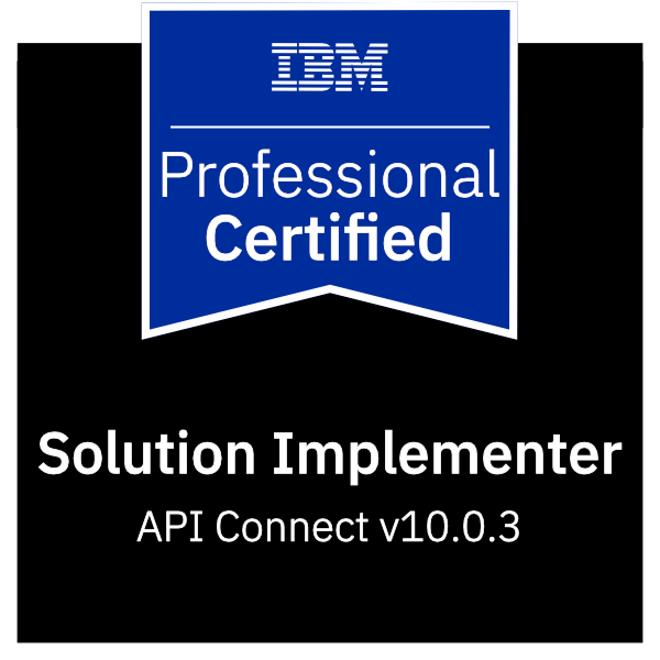 IBM Certified Solution Implementer - API Connect